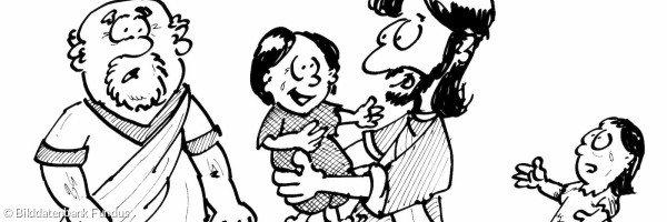 Jesus mit Kindern